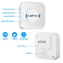 CallToU Caregiver Pager 1 Receiver(Need to Be Paired with CallToU Transmitter to Work) CallToU