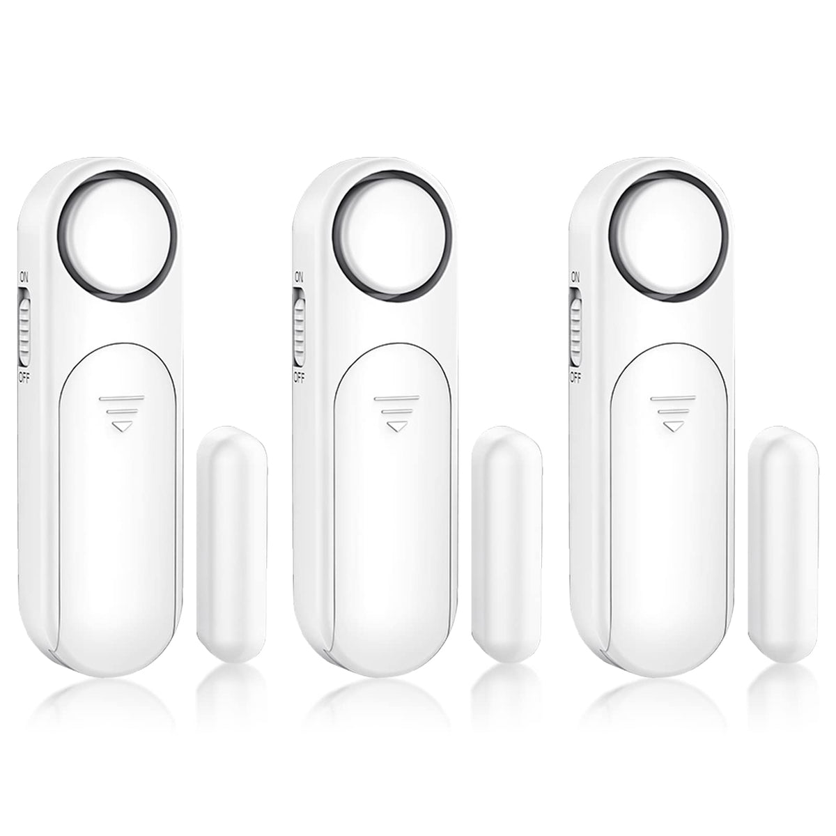 CallTou Door Alarm 3Pack 120dB, 4 Modes CallToU