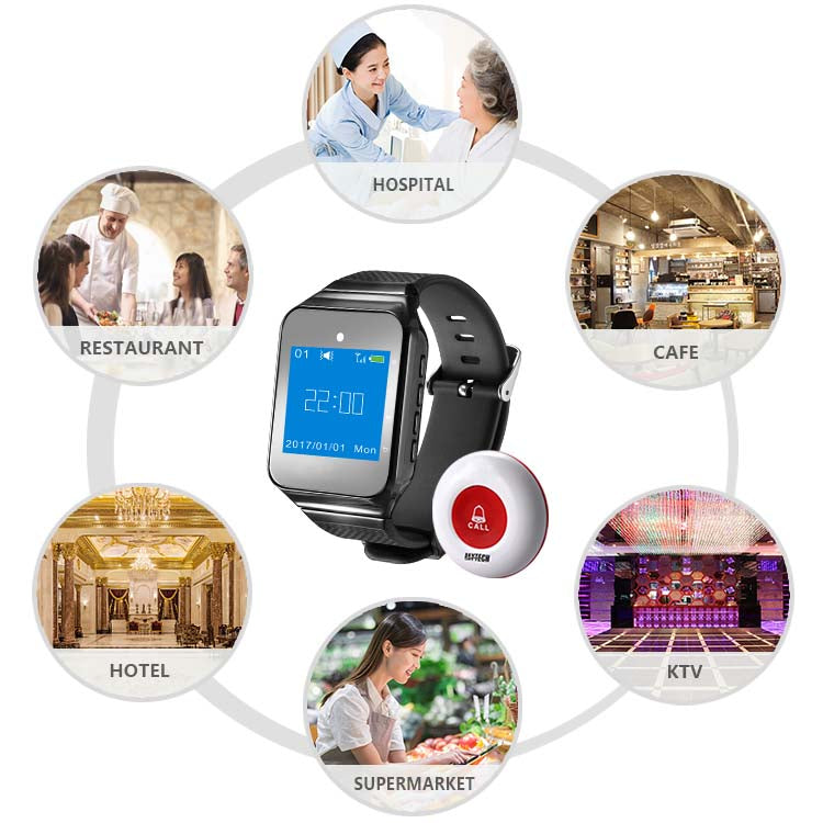 Where can the medical alert watch for seniors be used