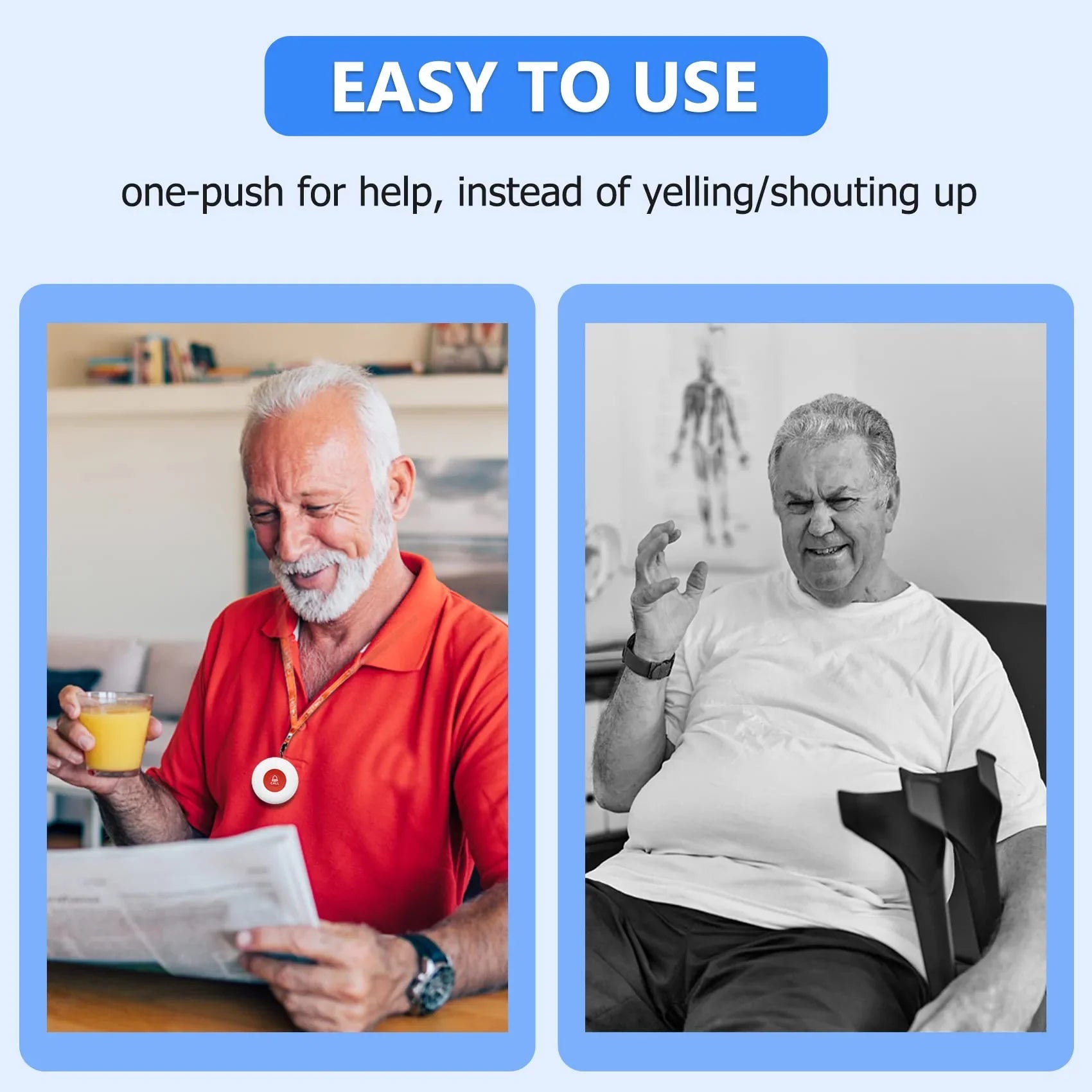 CallTou Plug-In Pager Review: Caregiver-Approved Safety Solution for Elderly Homes