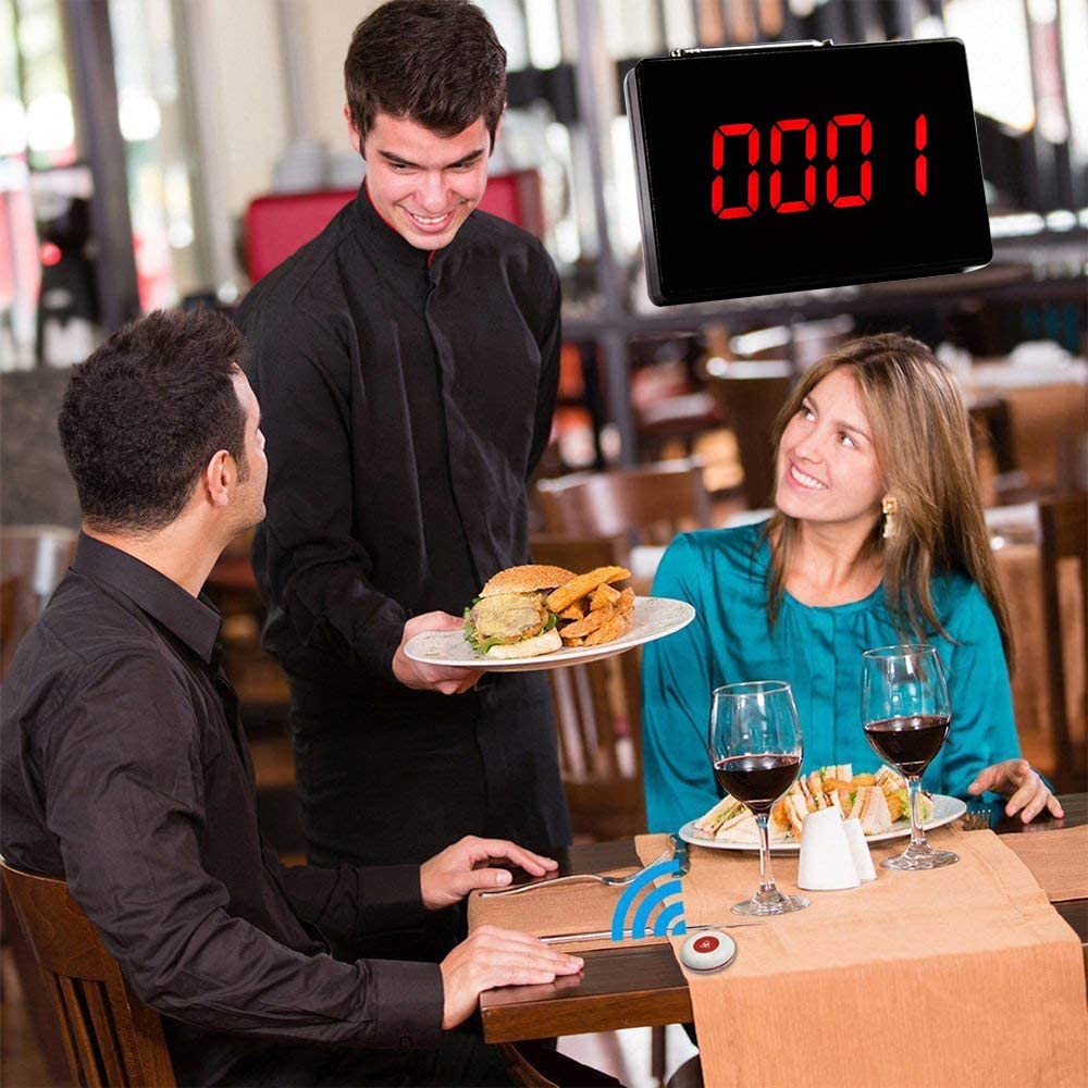 What benefits can the restaurant pagers for servers bring to the restaurant