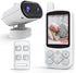 CallTou Elderly Monitor with Camera & Audio, 2-Way Talk Video Monitor No Wi-Fi Needed, Call Button System for Seniors, Dementia & Home Care Use