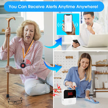CallToU Tuya WiFi Smart Wireless Caregiver Pager Call Button System（Need to Be Paired with CallToU Transmitter to Work）（复制） CallToU