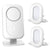 CallToU Wireless Motion Sensor for Business When Entering Store Door Entry Chime Doorbell Door Alarms for Elderly Dementia Patients 1 Receiver 1 Motion Sensor 的副本 CallToU