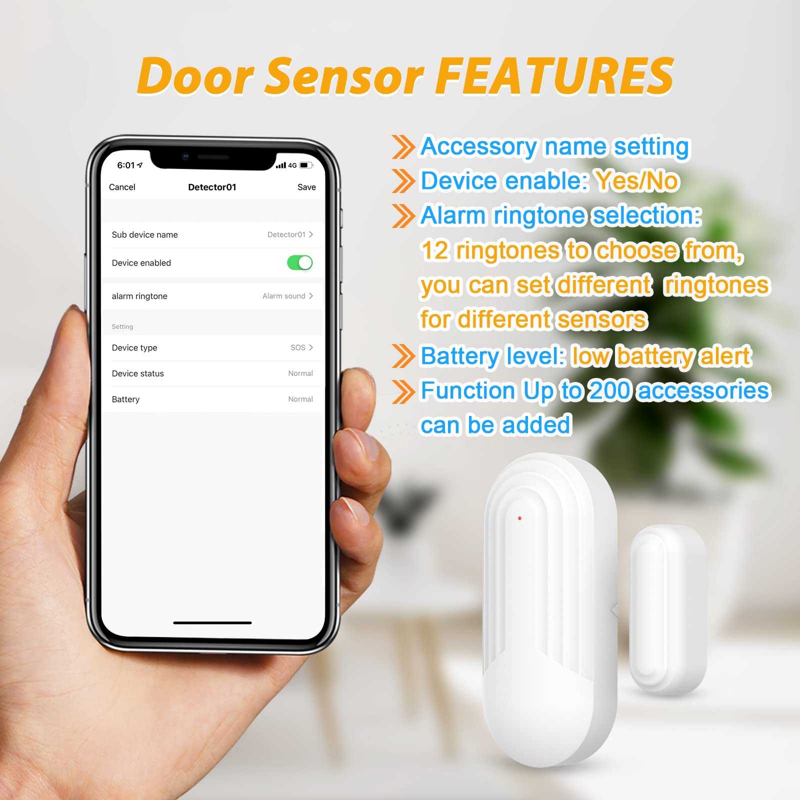 Sensor Avisador para Puertas 'Alert', Productos para mayores