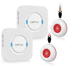 Calltou Wireless Caregiver Pager | Elderly Emergency Button | Nurse Call Button for Personal Attention Pager CallToU