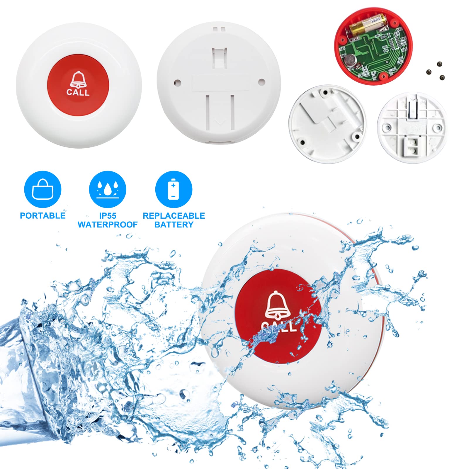 CallToU Nursing Home Call Button | Senior Medical Alert Devices