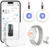 CallToU Wi-Fi Caregiver Pager with App Alert for Elderly at Home , APP Emergency Alert for Seniors, Patients, and The Disabled