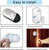 CallToU 4 Pcs Door Alarm/Window Alarm, Home Wireless Door Sensor for Kids and Elderly Safety, 120DB Anti Theft Security Magnetic Sensor CallToU
