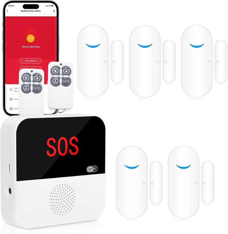 Silent Door Alarms With App CallTou Ultimate WiFi Door Alarm