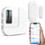 CallTou WiFi Door Chime Sensor, Entry Alert for Home Store Office, 500FT Range, 20 Tones, 2 Sensors