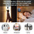 CallTou Door Chime,Wireless Door Open Alarm-CallTou Door Entry Chime with 55 Chimes 5 Adjustable Volume Mute Mode for Business/Home/Store, Pool Alarm with LED Indicators