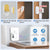 CallTou WiFi Door Chime Sensor, Entry Alert for Home Store Office, 500FT Range, 20 Tones, 2 Sensors