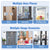 CallTou WiFi Door Chime Sensor, Entry Alert for Home Store Office, 500FT Range, 20 Tones, 2 Sensors
