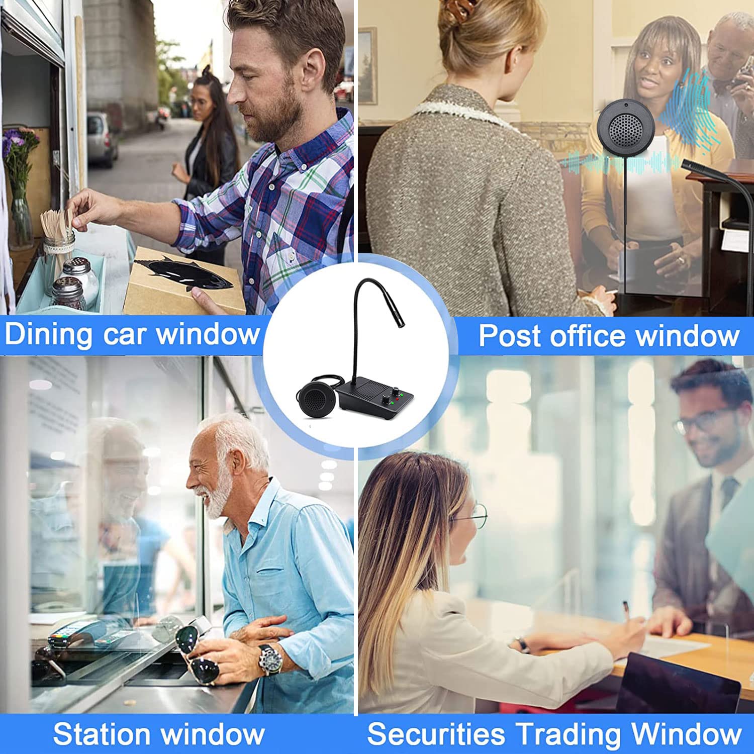 CallTou Window Speaker Intercom System – Clear Dual-Way Communication ...