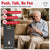 CallToU Full Duplex Intercoms Wireless for Home for Seniors & Caregivers - 500FT Long Range, No Monthly Fee, Waterproof, Easy Install CallToU