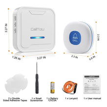 CallToU Wireless Caregiver Pager Call Button 500+Feet Nurse Alert System CallToU