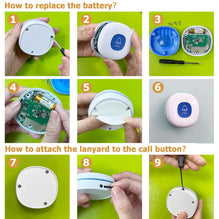 CallToU Wireless Caregiver Pager Call Button 500+Feet Nurse Alert System CallToU
