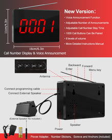 Système d'appel clinique CallToU Guest Paging System 