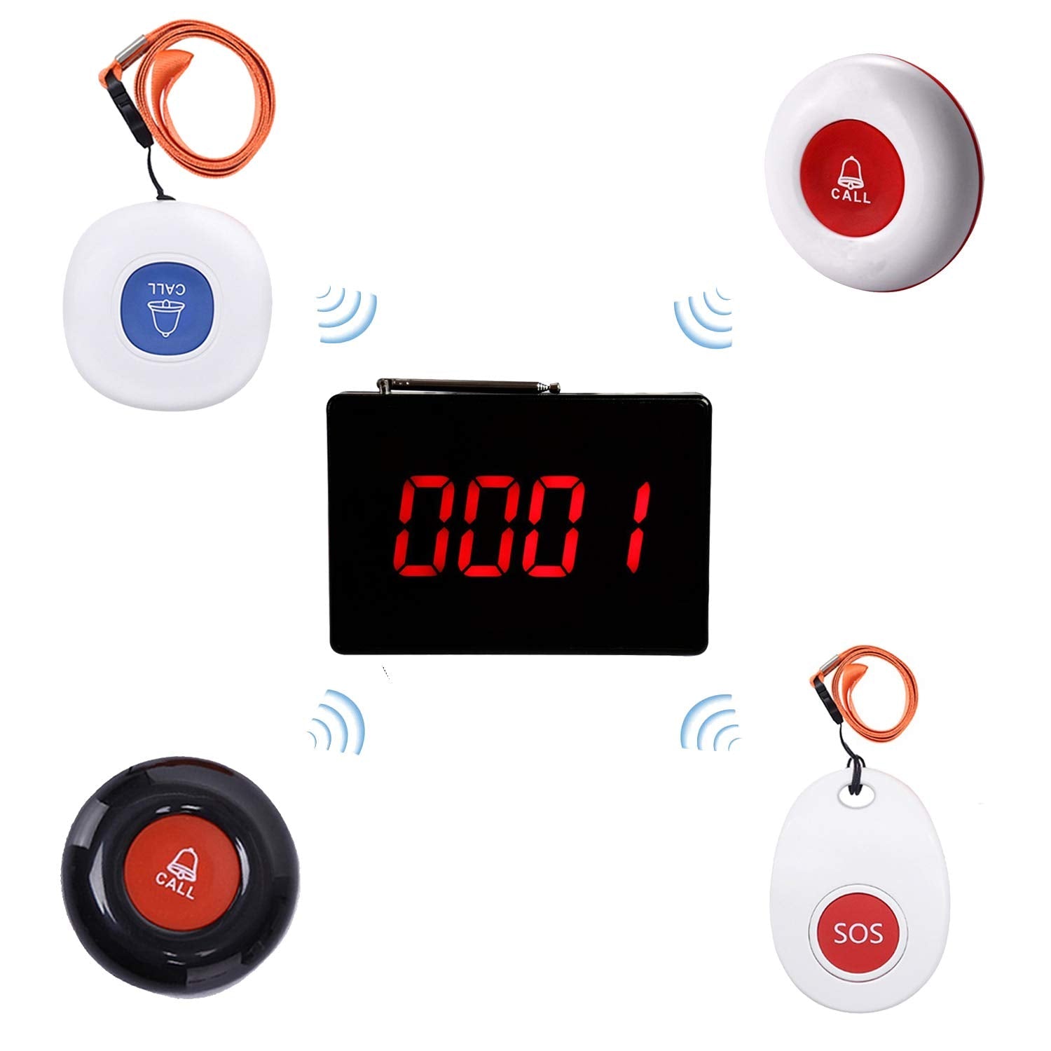 Pager Call CallToU Wireless Calling System Customers Patient Pager Call Light System