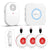 CallToU Wireless Caregiver Pager Call Button for Hard of Hearing Waterproof 500+ FT Nurse Alert System CallToU