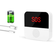 CallToU Tuya WiFi Smart Wireless Caregiver Pager Call Button System（Need to Be Paired with CallToU Transmitter to Work）（复制） CallToU