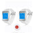 CallToU Caregiver Pager Wireless Smart Call Button Nurse Calling Alert Vibration for Elderly/Patient/Disable at Home 1 Receiver Wrist CallToU