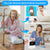 CallTou Caregiver Pager System Life Alert Systems for Seniors Emergency Call Button for Elderly Call Bell for Patients at Home 1 Alert Watch CallToU