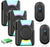 CallToU 1000FT Waterproof Hearing Impaired Door Bell Portable Battery-powered Vibrating Receiver with Flashing LED