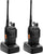 CallToU Walkie Talkies Long Range for Adults, Portable FRS Two-Way Radios, Police Scanner with 16 Channels, LED Flashlight, USB Charger 2 Pack CallToU