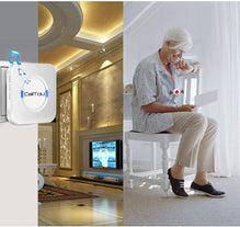 CallToU Wireless Caregiver Pager Smart Monitoring System Alert Buttons Hand Call Bell for Elderly Seniors Patients Nurse Disabled CallToU