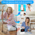 CallToU WiFi Rechargable Smart Wireless Caregiver Pager Call Button System Nurse Calling Alert System for Elderly Patient Seniors Disabled Kids CallToU