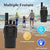 CallToU 16 Channels Rechargeable Two-Way Wireless walkie Talkie,Room to Room Communication,Home Intercom Systerm for Elderly, Caregivers, pagers, Long Range Outdoor,Indoor,Camping,Travel CallToU