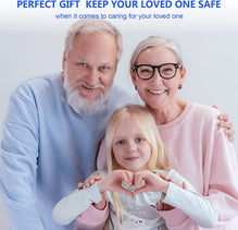 CallToU Caregiver Pager Call Button,Medical Alert System, Nurse Alert System for Home Disabled Elderly Seniors Patient,1 Receiver + 2 SOS Transmitter CallToU