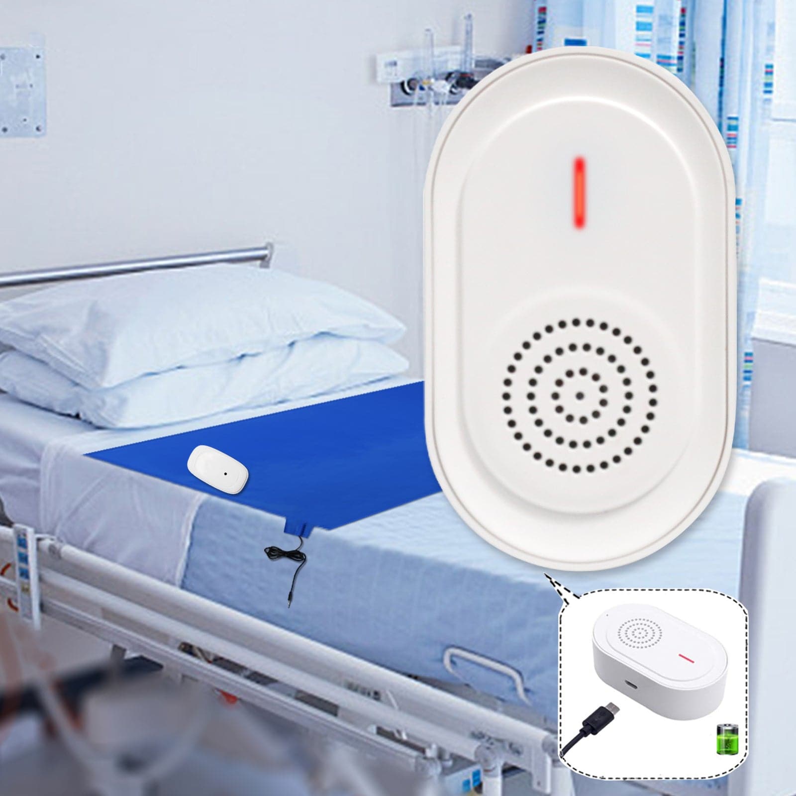 CallToU Bed Alarms System - Fall Prevention Alarm