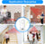 CallToU Wireless Motion Sensor for Business When Entering Store Door Entry Chime Doorbell Door Alarms for Elderly Dementia Patients 1 Receiver 1 Motion Sensor CallToU