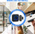Door Chime SanJie Wireless Door Sensor for Business Home Office When Entering Door Sensor Chime with 500Ft Range 55 Chimes 5 Volume Levels Adjustable Number Display(1 Receiver & 3 Sensor) CallToU