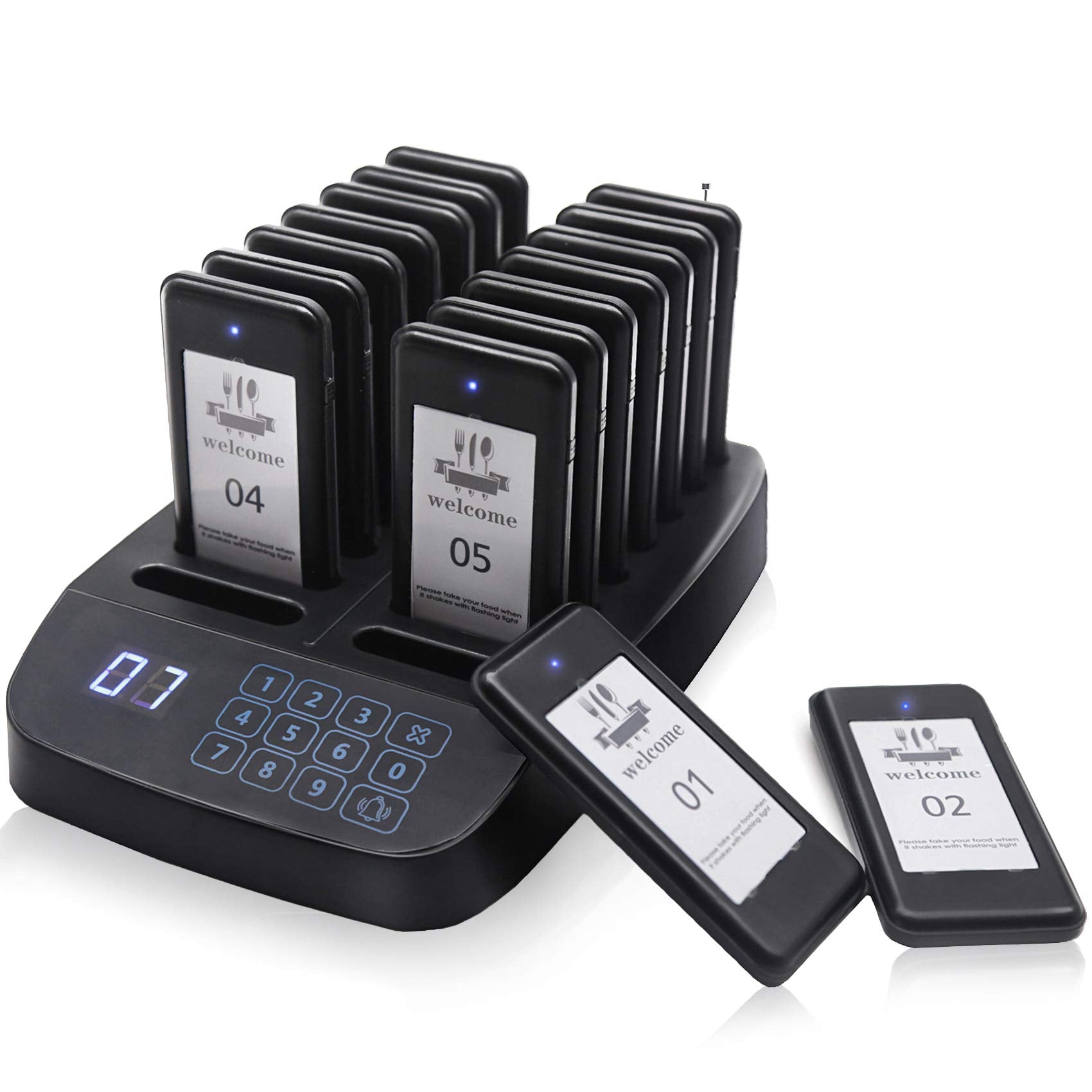 CallToU Social Distancing Keeping Pagers for Restaurants