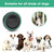 CallTou Dog Door Bell Smart Doggy Doorbell for Potty Training/Go Outside/Housebreaking 4 Waterproof Touch Buttons 1 Number Display Receivers CallToU