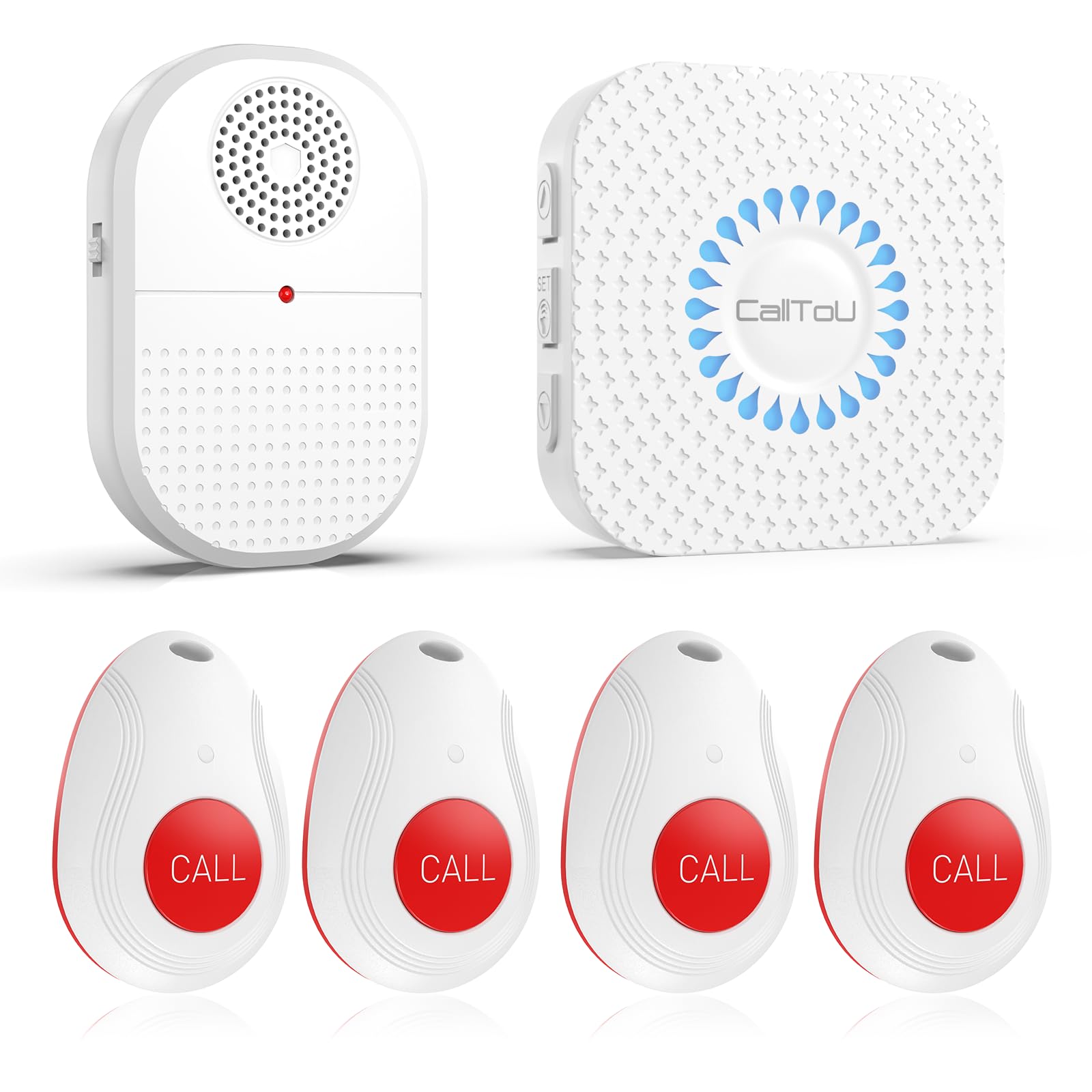 Calltou CallToU Wireless Caregiver Pager Call Button Emergency Alert System