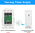 CallTou Motion Sensor Alarm,Indoor Wireless Infrared Motion Detector with 13 Welcome Chime,Recordable Motion Sensor Door Chime for Business Home Store Shop（with Recording） CallToU