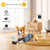 CallToU Dog Doorbells-Dog Door Bell for Potty Training-Wireless Doggie Buttons for Go Outside Communication with IP55 Touch Type Buttons, 5 Levels Volume 55 Ringtones Receiver 的副本 CallToU