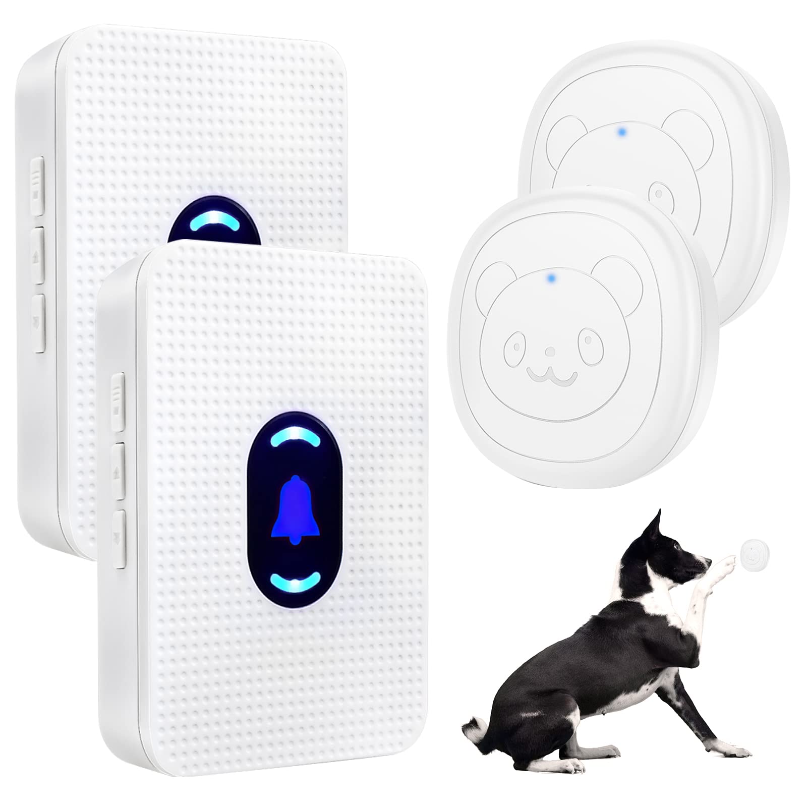 Daytech Sonnette de porte pour chien pour l'apprentissage de la