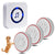 CallToU Dog Doorbells-Dog Door Bell for Potty Training-Wireless Doggie Buttons for Go Outside Communication with IP55 Touch Type Buttons, 5 Levels Volume 55 Ringtones Receiver CallToU