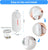 Smart Water Leak Detector & Water Level Sensor - WiFi Alarm System with 100dB Alert - DAYTECH 2 in 1 Monitoring Solution CallToU