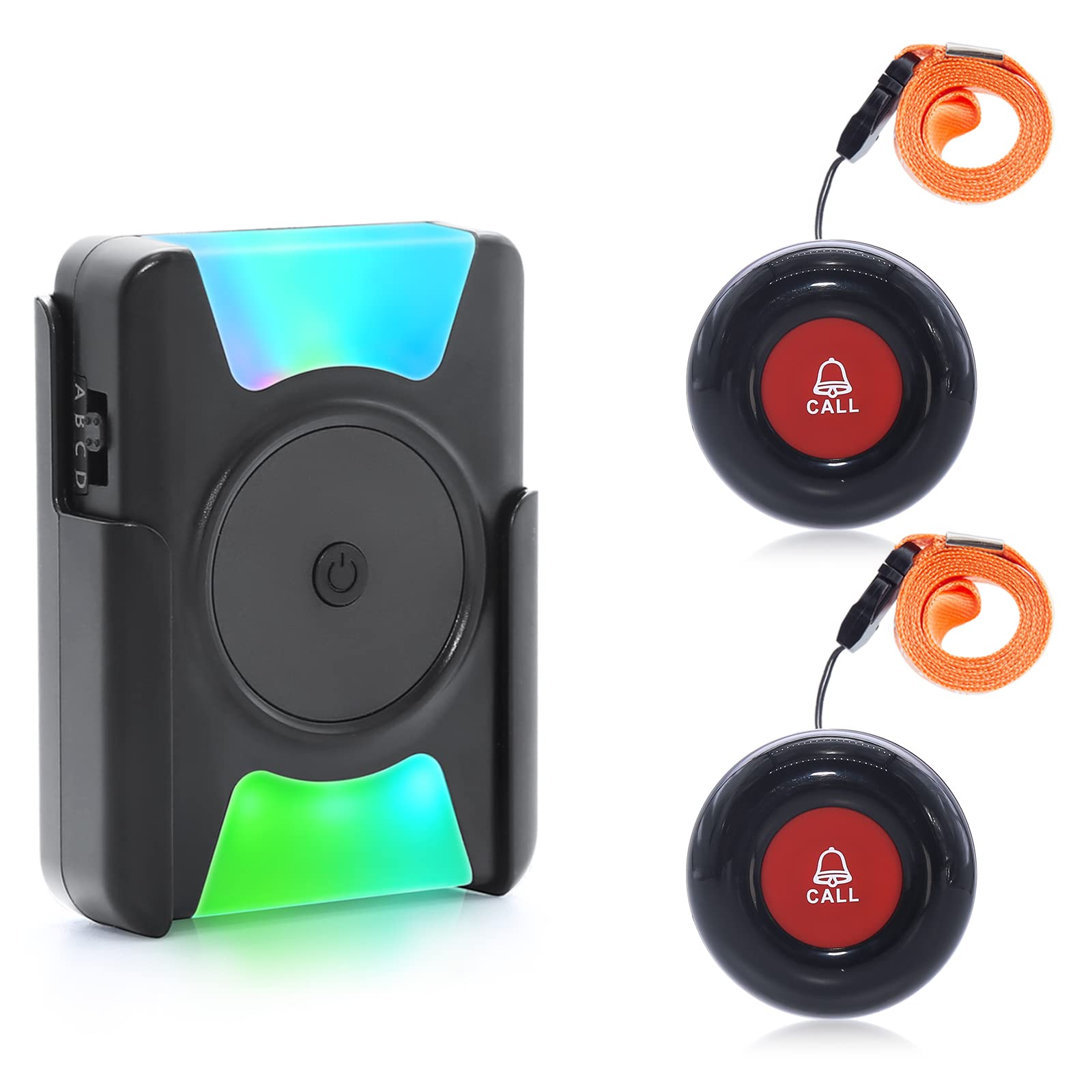 Remote Calling Device CallToU Vibratory Wireless Call Button Nurse Alert System for Elderly