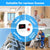 CallToU WiFi Rechargable Smart Wireless Caregiver Pager Call Button System Nurse Calling Alert System for Elderly Patient Seniors Disabled Kids CallToU