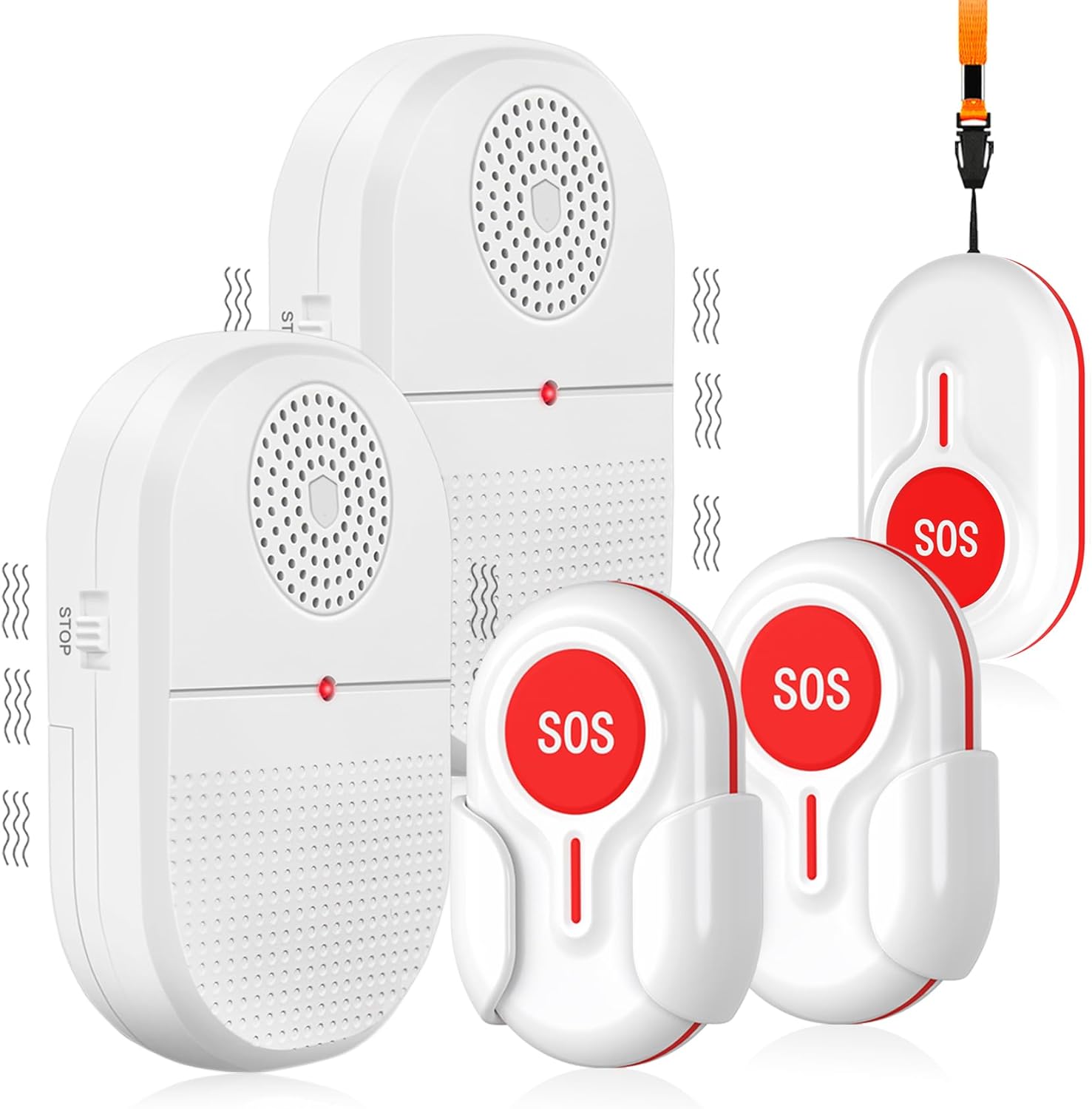 Calltou CallTou Wireless Caregiver Pager Call Button Nurse Alert System – CallToU