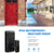 CallToU Door Chime Wireless Door Sensor for Business Home Office When Entering Door Sensor Chime with 1000Ft Range 55 Chimes 5 Volume Levels Adjustable Number Display CallToU