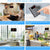 CallTou Wireless Queue Calling System-Restaurant Speaker System-Take a Number Display Server Paging System-Number Broadcast Management System with 3 Digits Display for Hospital/Clinic/Food Truck/Bank CallToU